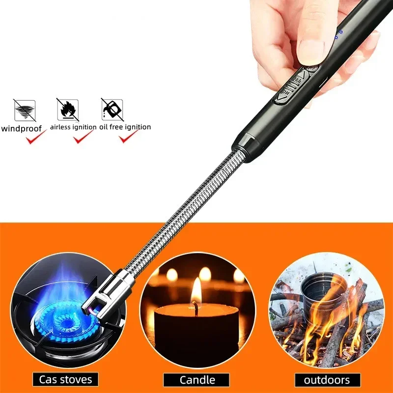 Home Cooking Gas Stove - 360 ° Allumeur portatif Rechargeable de