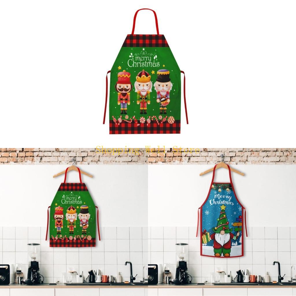 Home Cooking Show - Tablier Noël festif KX4B pour cuisine