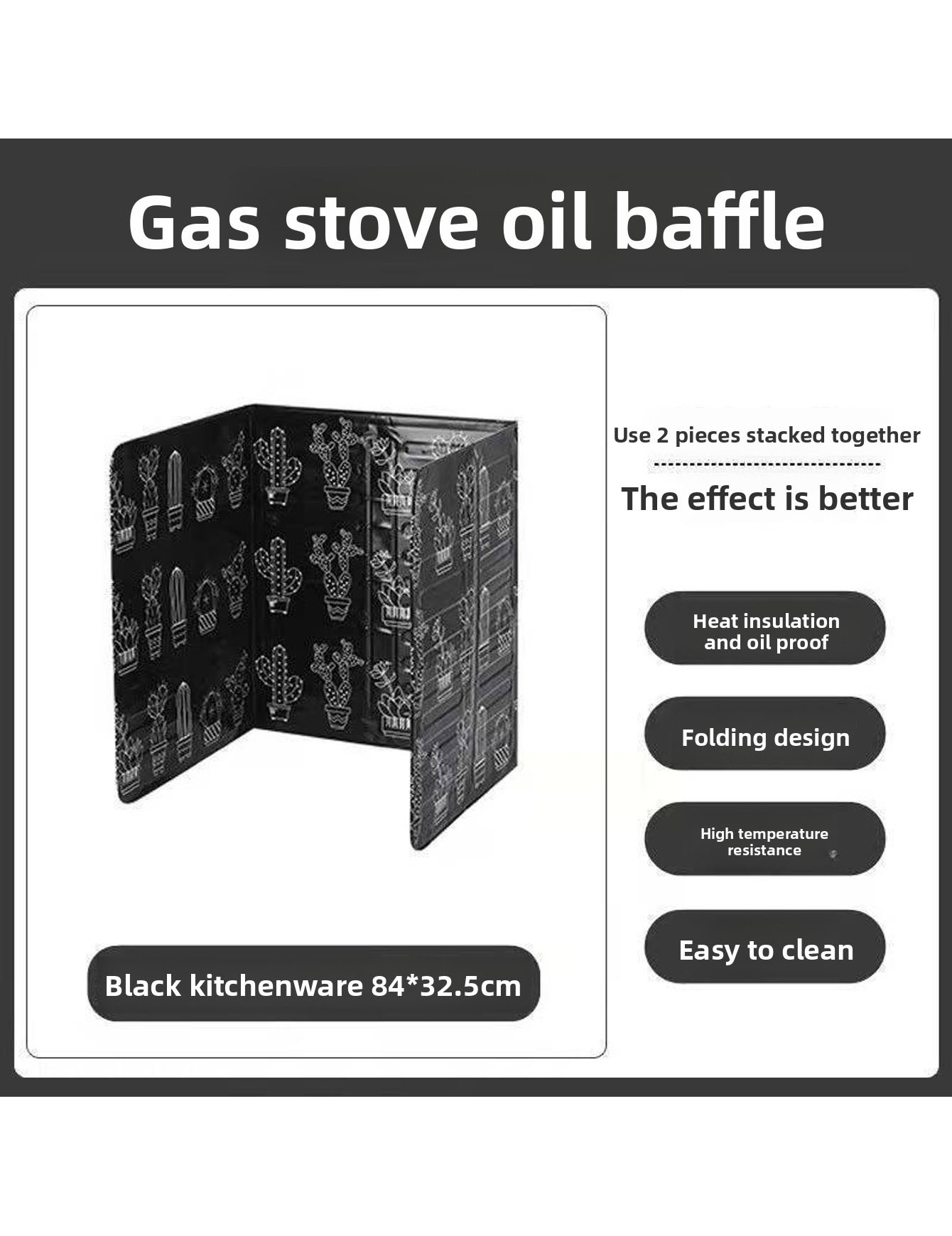 3 pièces de pare-huile de cuis - Home Cooking Gas Stove avis et prix