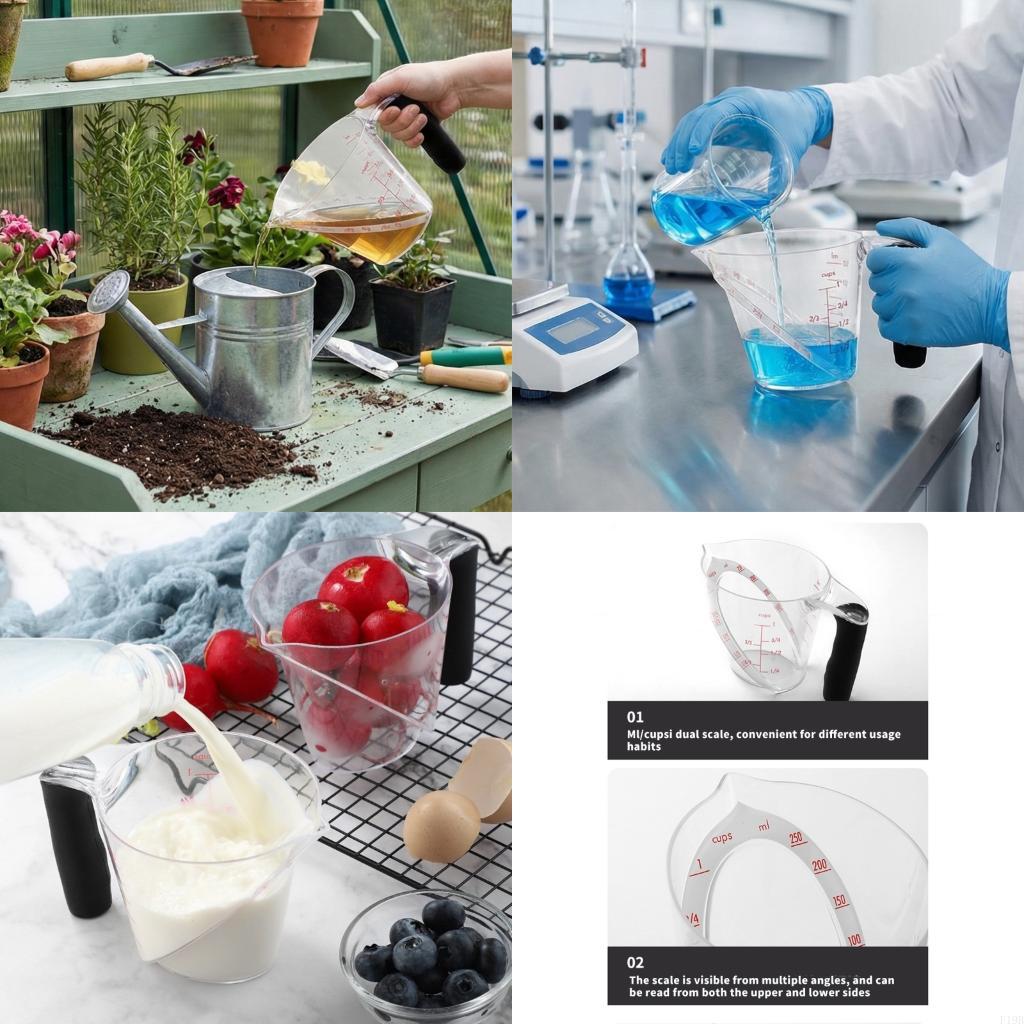 Tasse à mesurer transparente F - Home Cooking Reading avis et prix