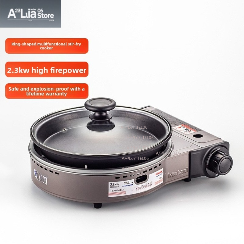 Réchaud à gaz portable coupe-v - Home Cooking Gas Stove avis et prix