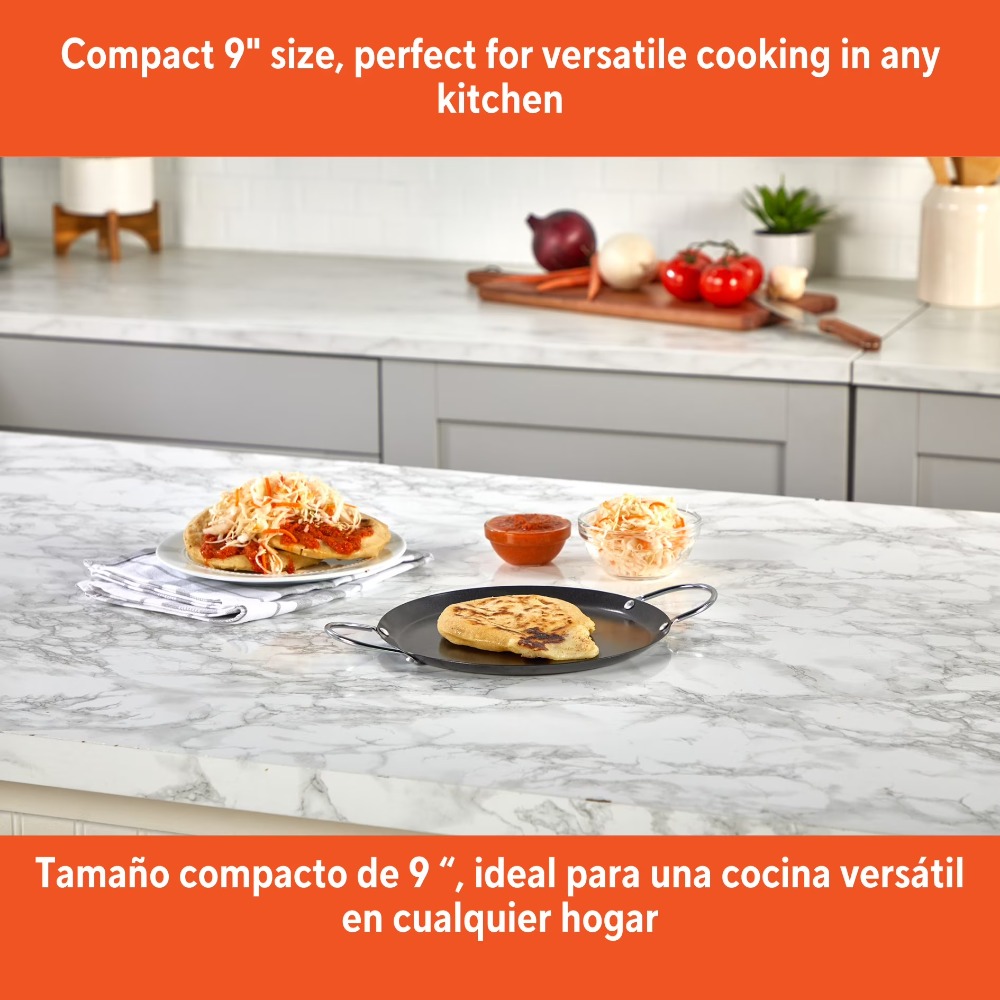 Plaque de cuisson ronde en aci - Comal Griddle Round avis et prix